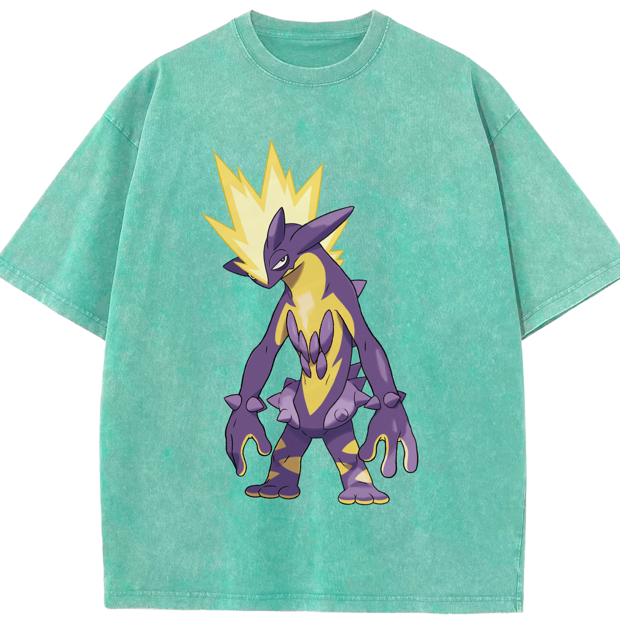 （画像用） ポケットモンスター Pokémon 綿100% ヴィンテージ風 半袖Tシャツ（フロントプリント）
